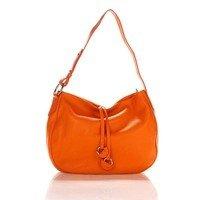 Женская кожаная сумка Italian bags Оранжевый (8934_orange)