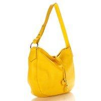 Женская кожаная сумка Italian bags Желтый (8934_yellow)