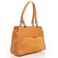 Женская кожаная сумка Italian bags Коньячный (8939_cuoio)