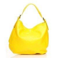 Женская кожаная сумка Italian bags Желтый (8944_yellow)