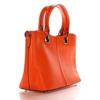 Женская кожаная сумка Italian bags Оранжевый (8946_orange)