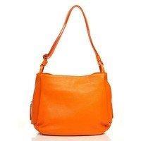 Женская кожаная сумка Italian bags Оранжевый (8948_orange)