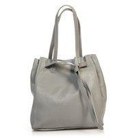 Женская кожаная сумка Italian Bags Серый (8956_gray)