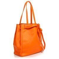 Женская кожаная сумка Italian Bags Оранжевый (8956_orange)