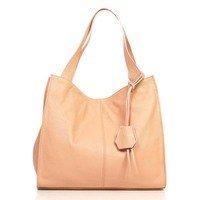 Женская кожаная сумка Italian bags Розовый (8963_roze)