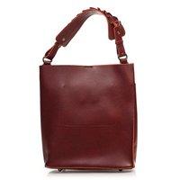 Женская кожаная сумка Italian Bags Бордовый (8965_bordo)