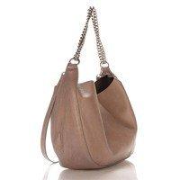 Женская кожаная сумка Italian bags Серый (8972_gray)