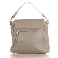 Женская кожаная сумка Italian bags Серый (8973_gray)
