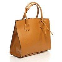 Женская кожаная сумка Italian bags Коньячный (8983_cuoio)