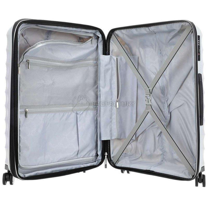 Чемодан на 4 колесах Titan HIGHLIGHT Off-White L 112л (Ti842404-33)