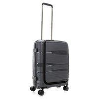 Чемодан на 4 колесах Travelite MOTION Anthracite S с карманом д/ноутбука 43л (TL074946-04)