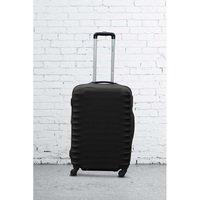 Чехол полиэстер на чемодан Coverbag S Черный Высота 45-55см (CvP0201S)