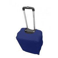 Чехол полиэстер на чемодан Coverbag S Темно-синий Высота 45-55см (CvP0207S)