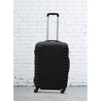 Чехол полиэстер на чемодан Coverbag M Черный Высота 55-65см (CvP0202M)