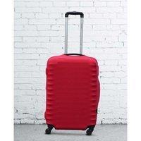 Чехол полиэстер на чемодан Coverbag L Красный Высота 65-80см (CvP0206L)