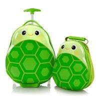 Детский чемодан на 2 колесах + Рюкзак Heys TRAVEL TOTS Turtle 13.8л+3.4л (He13030-3197-00)