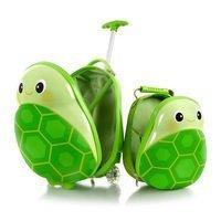 Детский чемодан на 2 колесах + Рюкзак Heys TRAVEL TOTS Turtle 13.8л+3.4л (He13030-3197-00)
