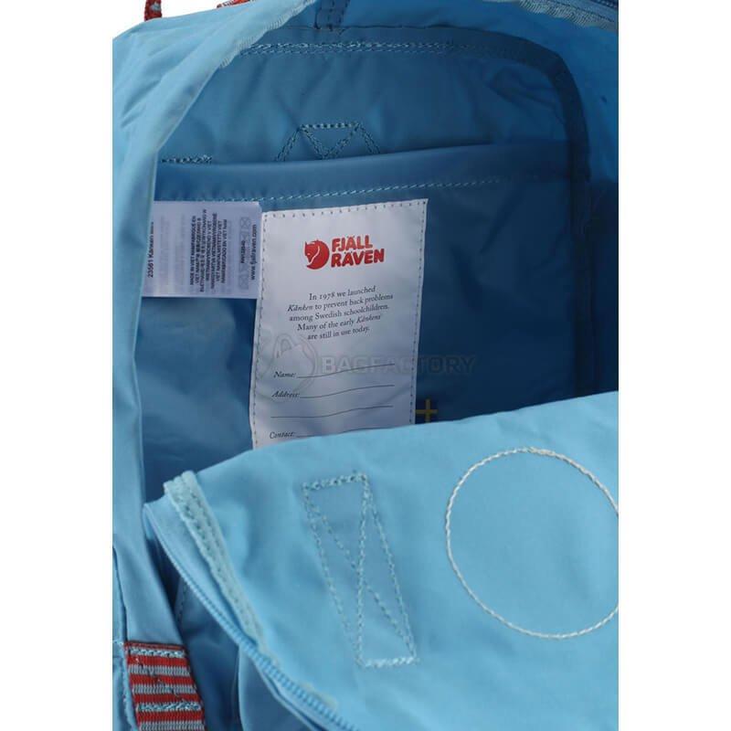 Городской рюкзак Fjallraven Kanken Mini Air Blue-Striped 7л (23561.508-911)