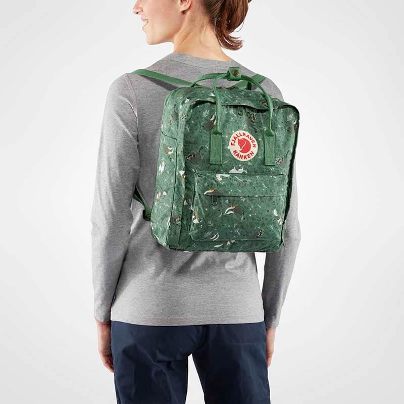 Городской рюкзак Fjallraven Kanken Art Green Fable 16л (23610.976)