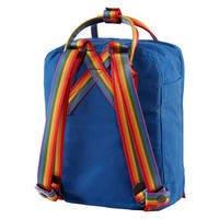 Городской рюкзак Fjallraven Kanken Rainbow Mini Deep Blue-Rainbow Pattern (23621.527-907)