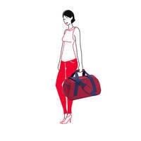 Дорожная сумка Reisenthel Activitybag Dark Ruby 35л (MX 3035)
