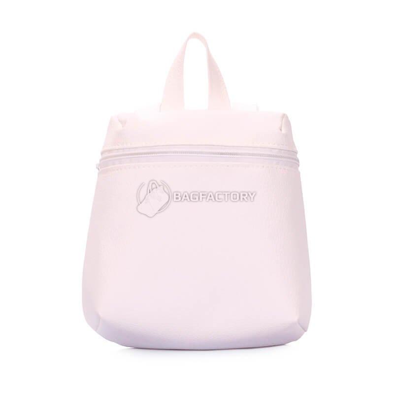 Городской женский рюкзак Poolparty Doll Белый (doll-white)