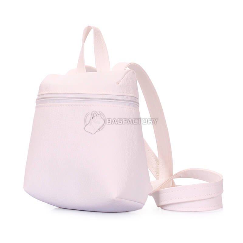 Городской женский рюкзак Poolparty Doll Белый (doll-white)