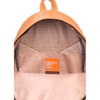Городской рюкзак Poolparty Оранжевый 19л (backpack-pu-orange-black)