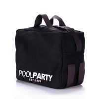 Дорожная сумка Poolparty Original с ремнем на плечо Черный (original-oxford-black)