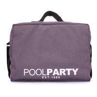 Дорожная коттоновая сумка Poolparty с ремнем на плечо Серый (original-grey)