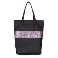 Женская сумка Poolparty Sparkle Черная (sparkle-new)