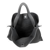 Женская кожаная сумка Poolparty Bohemia Черная (bohemia-black)