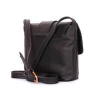 Женская кожаная сумка Poolparty Kiki Черная (kiki-leather-black)