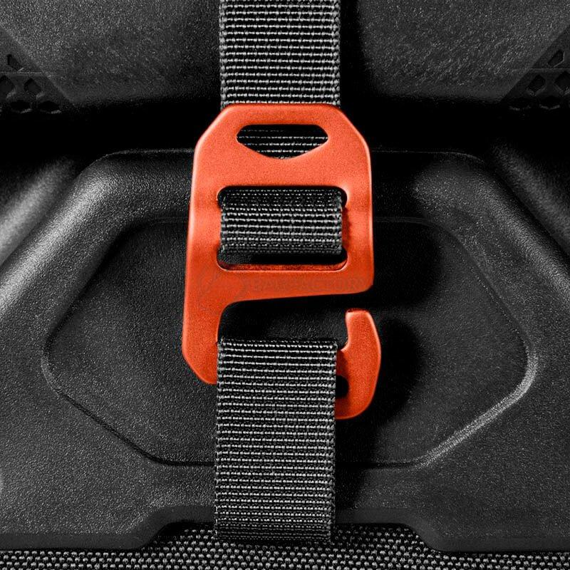 Дорожная сумка на колесах Lowe Alpine AT Wheelie 120 Antracite/Tangerine (LA FTR-31-AN-120)