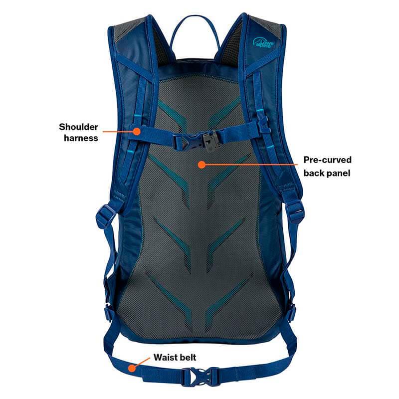 Туристический рюкзак Lowe Alpine Edge 18 Dark Jade (LA FDP-66-DJ-18)