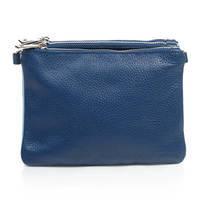 Кожаный клатч Italian Bags Синий (1723_blue)