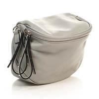 Кожаный клатч Italian Bags Серый (1913_gray)
