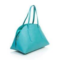 Женская кожаная сумка Italian Bags Голубой (2034_sky)
