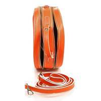 Кожаный клатч Italian Bags Оранжевый (6206_orange)