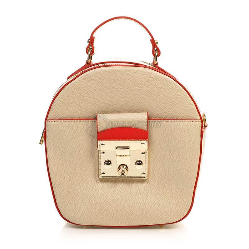 Кожаный клатч Italian Bags Таупе (6206_taupe)