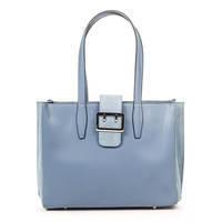 Женская кожаная сумка Italian Bags Голубой (6507_sky)