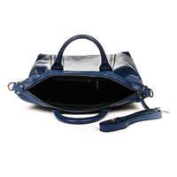 Женская кожаная сумка Italian Bags Синий (6536_blue)