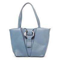 Женская кожаная сумка Italian Bags Голубой (6552_sky)