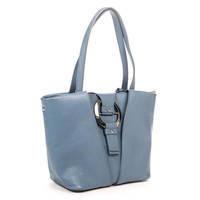 Женская кожаная сумка Italian Bags Голубой (6552_sky)