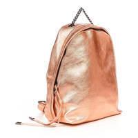 Городской кожаный рюкзак Italian Bags Розовый (6525_roze)