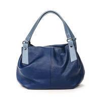 Женская кожаная сумка Italian Bags Синий (6570_blue)