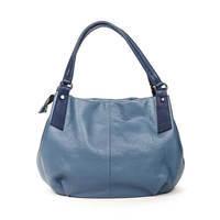 Женская кожаная сумка Italian Bags Голубой (6570_sky)