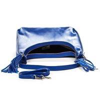 Женская кожаная сумка Italian Bags Синий (6906_blue)
