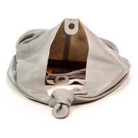 Женская кожаная сумка Italian Bags Серый (6917_gray)