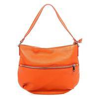 Женская кожаная сумка Italian Bags Оранжевый (6947_orange)